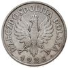 5 złotych 1925, Konstytucja, odmiana z 81 perełkami i znakiem mennicy, srebro 24.99 g, Parchimowic..