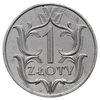 1 złoty 1929, Warszawa, wklęsły napis PRÓBA, aluminium 2.28 g, Parchimowicz P.129.e (10 sztuk), w ..
