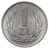 1 złoty 1949, Warszawa, Parchimowicz 212.b, aluminium, pięknie zachowany