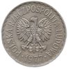 1 złoty 1977, Warszawa, próba technologiczna w m
