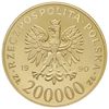 200.000 złotych 1990, USA, Solidarność 1980-1990