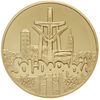 200.000 złotych 1990, USA, Solidarność 1980-1990, złoto 39 mm, 31.1 g próby ‘999’, Parchimowicz 63..