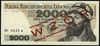 2.000 złotych 1.06.1982, seria BP, numeracja 0000000, czerwony ukośny nadruk WZÓR / SPECIMEN, doda..