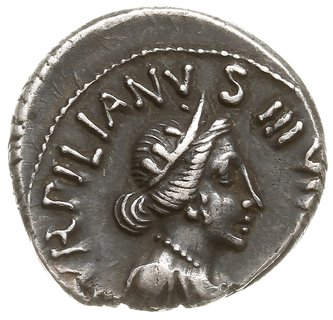 mennictwo P. Petroniusza Turpilianusa, denar 19-18 pne, Rzym