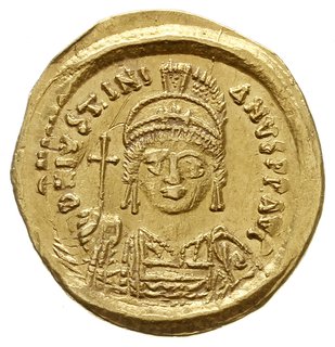 solidus 538-542, Konstantynopol; Aw: Popiersie c
