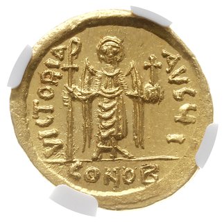 solidus 603-607, Konstantynopol; Aw: Popiersie c