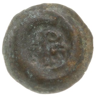 brakteat guziczkowy, 1. ćwierć XIV w.; Dwie głow