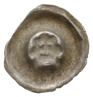 brakteat guziczkowy, początek XIV w.; Schematycz