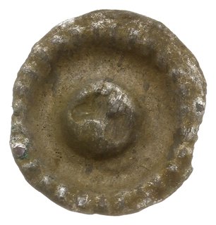 brakteat guziczkowy, początek XIV w.; Popiersie 