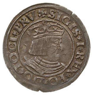 grosz 1530, Gdańsk, pierwszy grosz gdański; PN.1