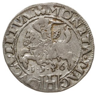 grosz na stopę litewską 1536 I, Wilno, odmiana z