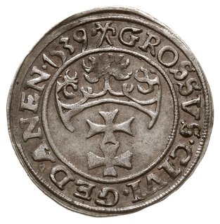 grosz 1539, Gdańsk; PN.13-Dut.187, CNG 64.I.a; p