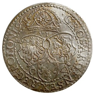 szóstak 1596, Malbork, mała głowa króla