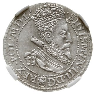 szóstak 1599, Malbork, mała głową króla