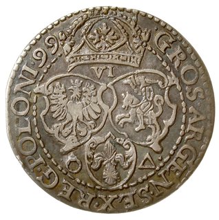 szóstak 1599, Malbork, mała głowa króla