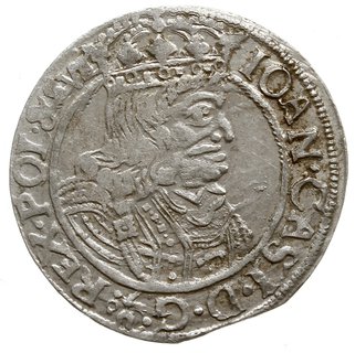 szóstak 1661/GB-A, Lwów, z herbem Ślepowron bez 