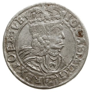 szóstak 1662/A.C-P.T, Lwów, z herbem Ślepowron z obwódką na awersie