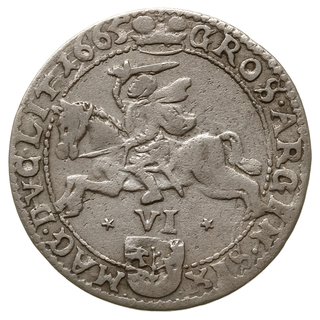 szóstak 1665, Wilno; Ivanauskas 7JK12-2 RR, Kop.