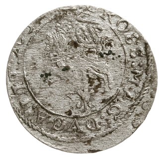 grosz 1652, Wilno, odmiana z rzymską cyfrą I i herbem Gozdawa pod Pogonią