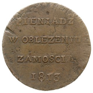 6 groszy 1813, Zamość; Plage 120, Bitkin 9 (R3),