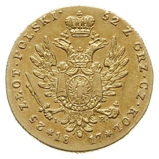 25 zlotych 1817, Warszawa