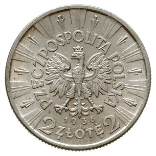 2 złote 1936, Warszawa, Józef Piłsudski