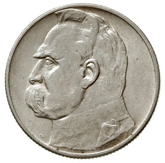 2 złote 1936, Warszawa, Józef Piłsudski; Parchim