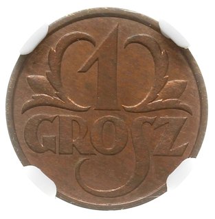 1 grosz 1931, Warszawa; Parchimowicz 101e; ideal