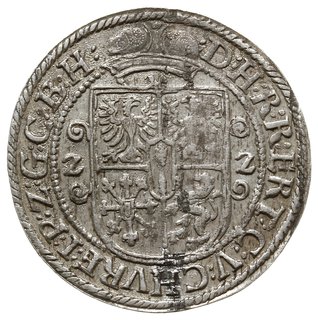 ort 1622, Królewiec, popiersie księcia w płaszczu elektorskim, data jako Z-Z