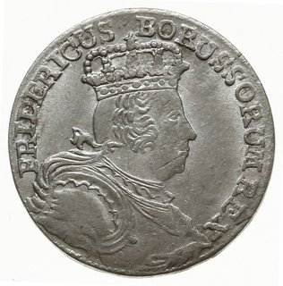 6 krajcarów 1756/B, Wrocław; F.u.S. 1042, Olding