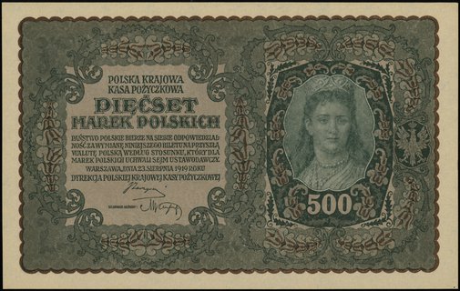 500 marek polskich 23.08.1919