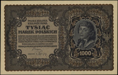 1.000 marek polskich 23.08.1919; seria III-AT, n