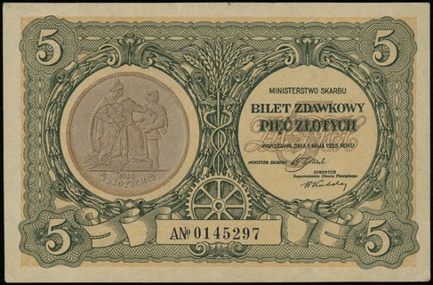 5 złotych 1.05.1925