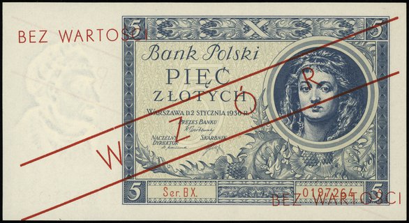5 złotych 2.01.1930