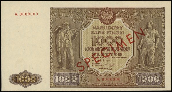 1.000 złotych 15.01.1946