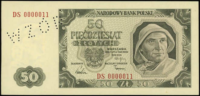 50 złotych 1.07.1948