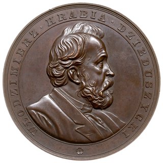 Włodzimierz hrabia Dzieduszycki - medal medal sy