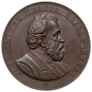 Włodzimierz hrabia Dzieduszycki - medal medal sy