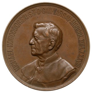 Michał Nowodworski - medal autorstwa Ignacego Ło