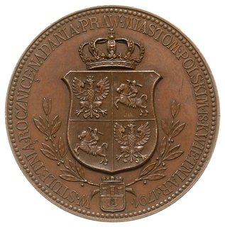 Jan Dekert - medal autorstwa Lauera na 100-lecie