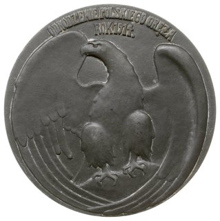 medal ODRODZENIE POLSKIEGO ORĘŻA 1914, autorstwa