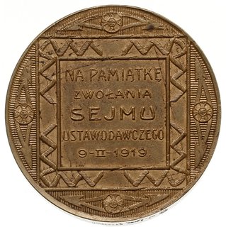 medal na pamiątkę zwołania Sejmu Ustawowawczego 