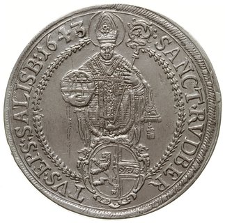 talar 1643, Salzburg; Dav. 3504, Probszt 1222, Z