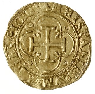 corona o escudo (doble ducado) bez daty /po 1535 r/, Sevilla