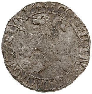 talar lewkowy (Leeuwendaalder) 1648; Dav. 4879, 