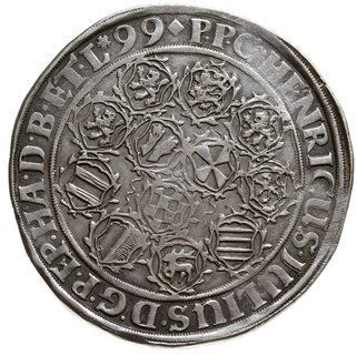 talar (Wespentaler lub Mückentaler) 1599, Osterode
