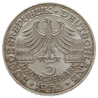 5 marek 1955 G, Karlsruhe; wybite na 400. roczni