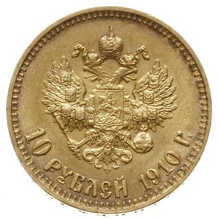 10 rubli 1910 (Э.Б), Petersburg; Fr. 179, Bitkin