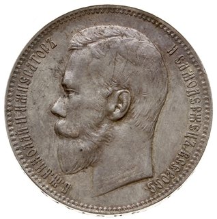 rubel 1899 (Ф.З), Petersburg; głowa starszego ty