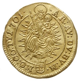dukat 1701 KB, Krzemnica; Fr. 128, Huszár 1322; 